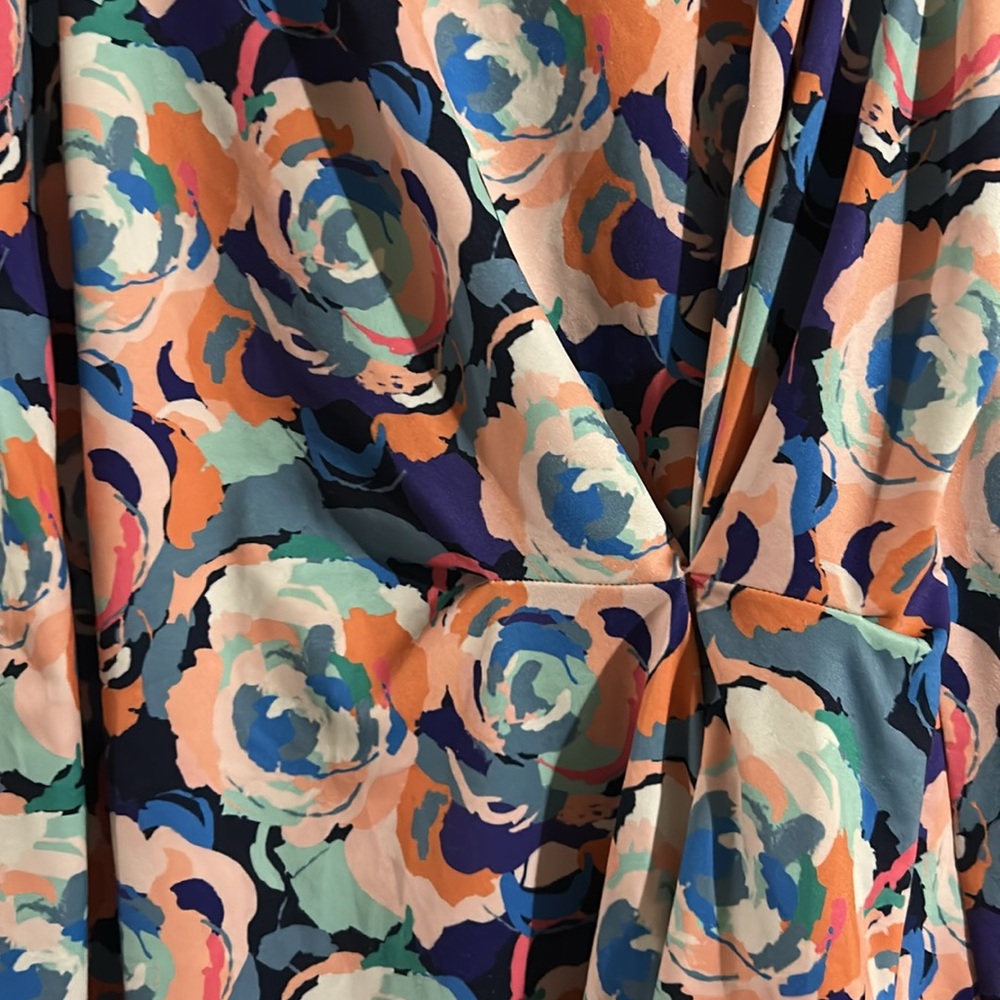 Ruby Ribbon Multicolor Patterned Dress - Picture 3 of 4